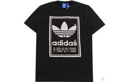 Adidas Originals: Чёрная футболка 