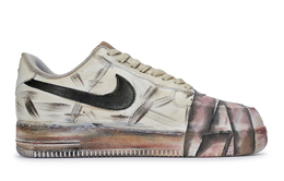 Nike: Бежевые кроссовки  Air Force 1