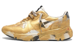 Golden Goose: Золотые кроссовки 