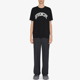 Givenchy: Чёрная футболка 