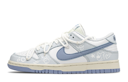 Nike: Серые кроссовки  Dunk