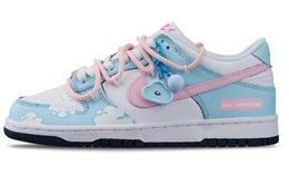Nike: Белые кроссовки  Dunk