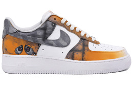 Nike: Оранжевые кроссовки  Air Force 1