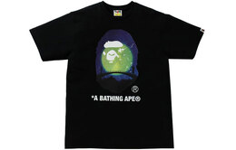 A BATHING APE: Чёрная футболка 