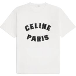 CELINE: Белая футболка 