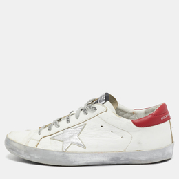 Golden Goose: Белые кроссовки  Superstar