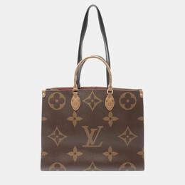 Louis Vuitton: Коричневая сумка 