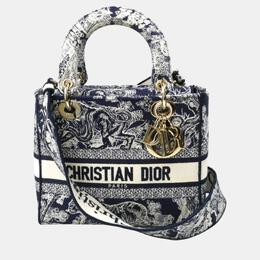 Dior: Синяя сумка 