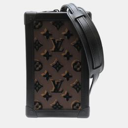 Louis Vuitton: Коричневая сумка 