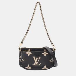 Louis Vuitton: Чёрная сумка  Pochette Accessoires