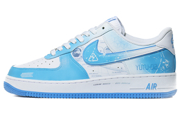 Nike: Голубые кроссовки  Air Force 1