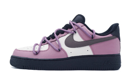 Nike: Фиолетовые кроссовки  Air Force 1