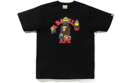 A BATHING APE: Чёрная футболка 