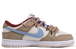 Nike: Коричневые кроссовки  Dunk