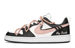 Nike: Чёрные кроссовки  Court