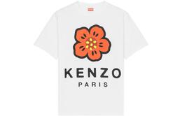 Kenzo: Белая футболка 