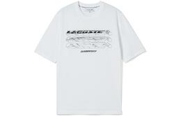 Lacoste: Белая футболка 