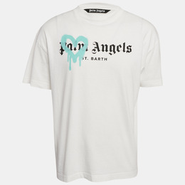 Palm Angels: Белая футболка 