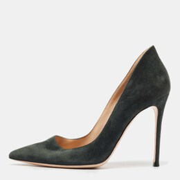 Gianvito Rossi: Зелёные туфли 