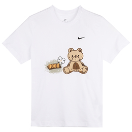 Nike: Белая футболка 