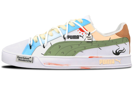 PUMA: Белые кроссовки  Smash