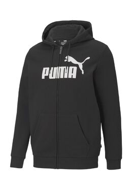 PUMA: Чёрная толстовка 