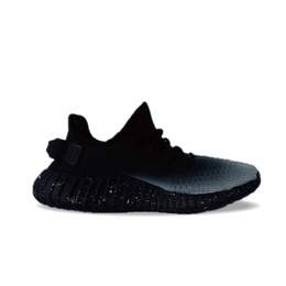 Adidas: Чёрные кроссовки  Yeezy Boost 350