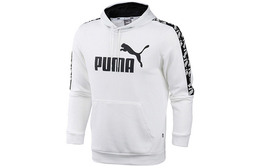 PUMA: Белая толстовка 