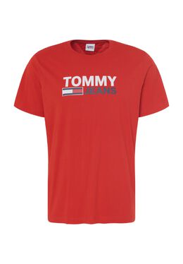 Tommy Jeans: Однотонная футболка 