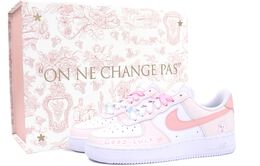 Nike: Розовые кроссовки  Air Force 1