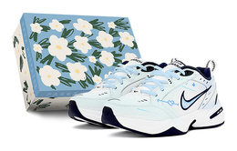 Nike: Голубые кроссовки  Air Monarch