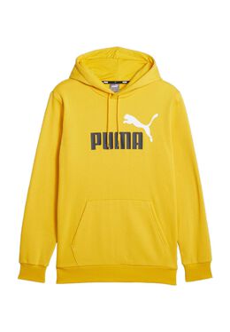 PUMA: Жёлтая толстовка 