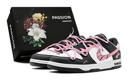 Nike: Розовые кроссовки  Dunk