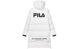 Fila: Белый пуховик 