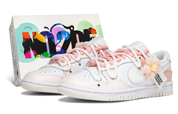 Nike: Розовые кроссовки  Dunk