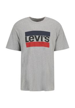 Levi's: Серая футболка 