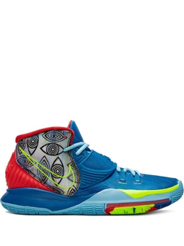 Nike: Синие кроссовки  Kyrie 6 Pre Heat