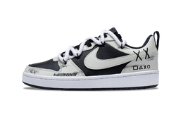 Nike: Чёрные кроссовки  Court