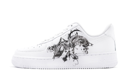 Nike: Чёрные кроссовки  Air Force 1