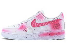 Nike: Розовые кроссовки  Air Force 1