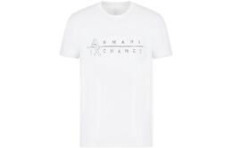 Armani Exchange: Белая футболка 