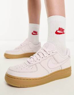 Nike: Светлые кроссовки  Air Force 1