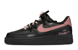 Nike: Чёрные кроссовки  Air Force 1