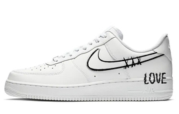 Nike: Белые кроссовки  Air Force 1