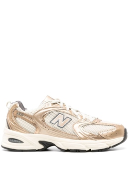 New Balance: Золотые кеды  530