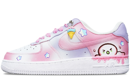 Nike: Розовые кроссовки  Air Force 1