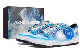 Nike: Белые кроссовки  Dunk