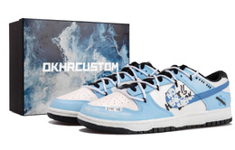 Nike: Белые кроссовки  Dunk