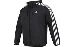 Adidas: Чёрная куртка 