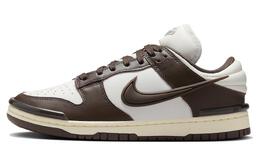 Nike: Коричневые кроссовки  Dunk Low